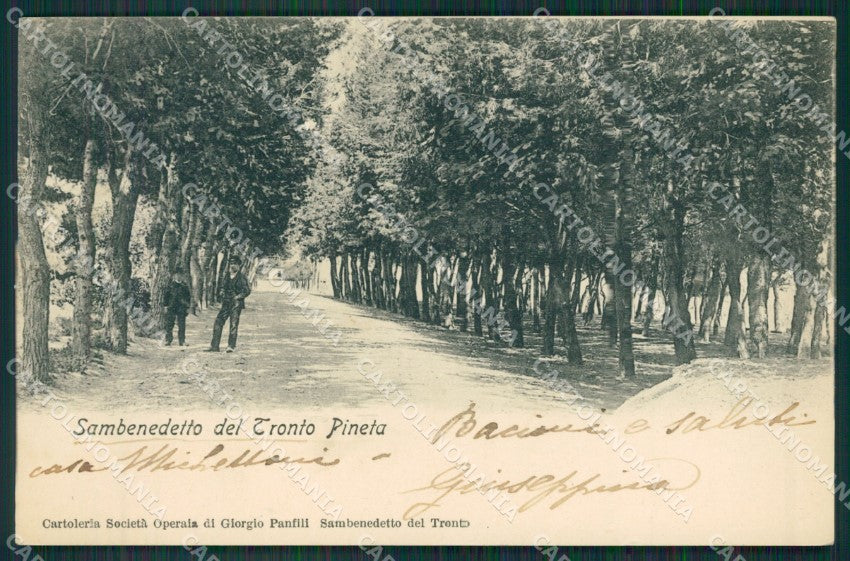 Ascoli Piceno San Benedetto del Tronto cartolina QK6413 – fronte