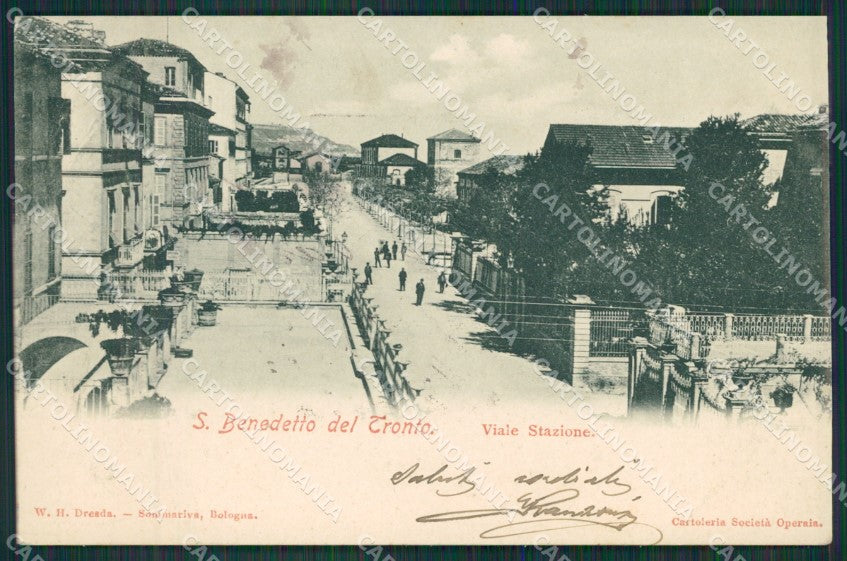 Ascoli Piceno San Benedetto del Tronto cartolina QK6415 – fronte