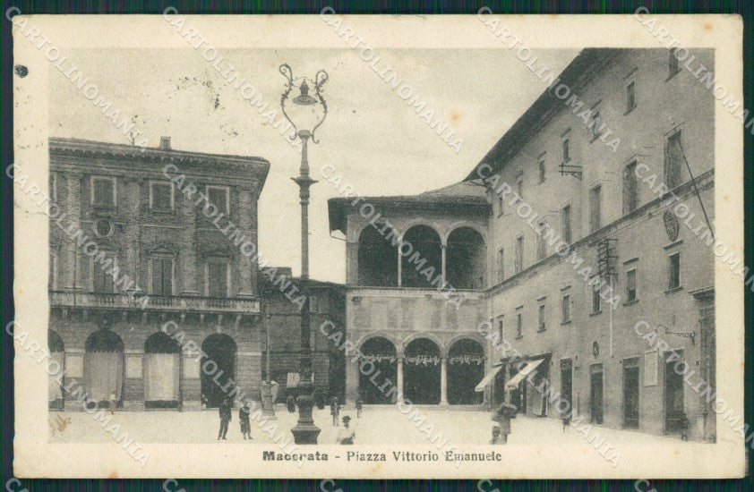 Macerata Città cartolina QK6421 – fronte