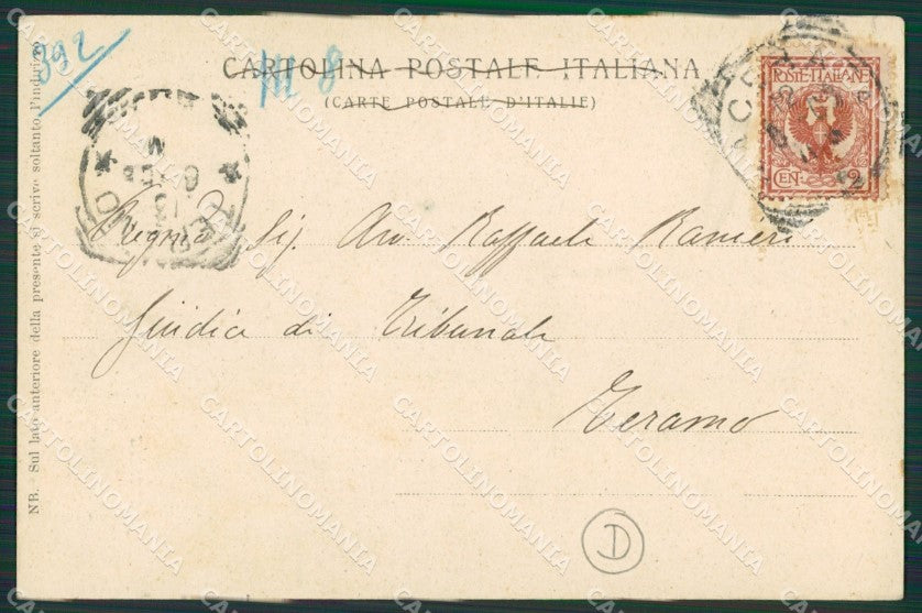 Macerata Città cartolina QK6436 – retro