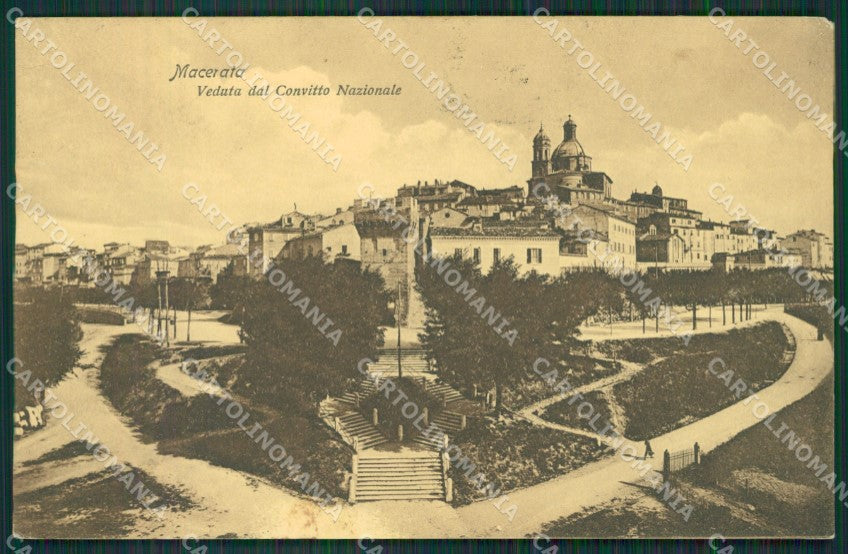 Macerata Città cartolina QK6445 – fronte
