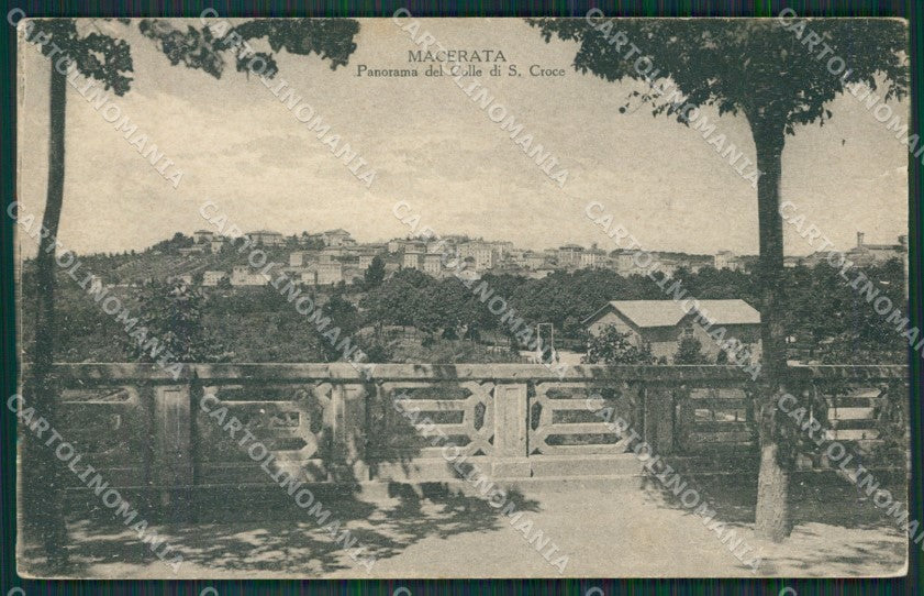 Macerata Città STRAPPINO cartolina QK6446 – fronte