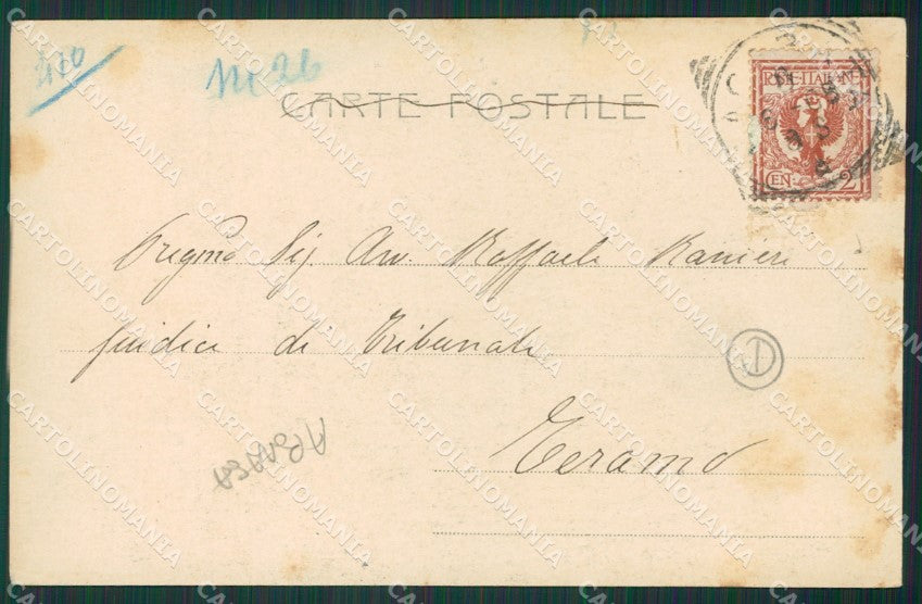 Macerata Città Alterocca 2687 ABRASA cartolina QK6447 – retro