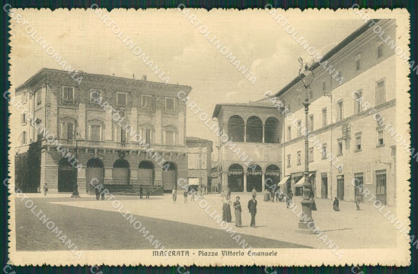 Macerata Città cartolina QK6458 – fronte