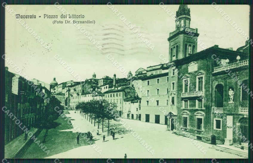 Macerata Città cartolina QK6465 – fronte