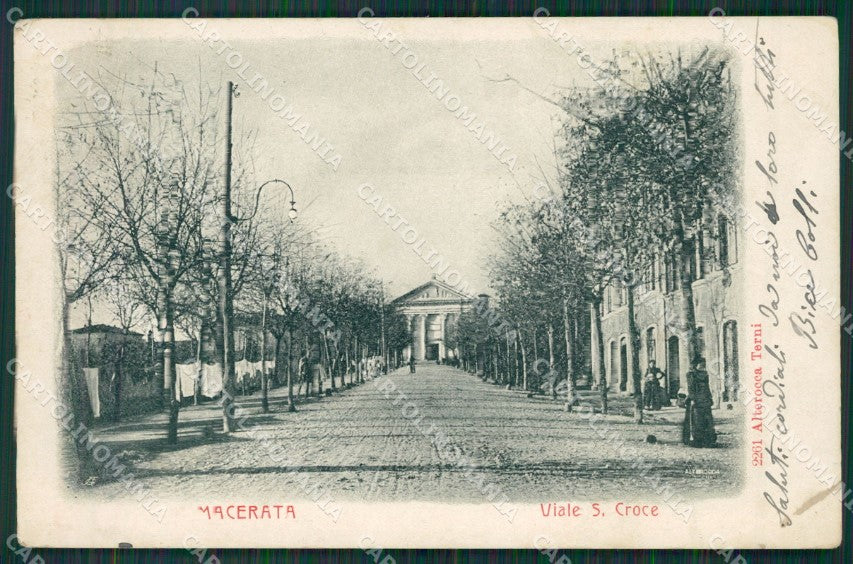 Macerata Città Alterocca 2261 cartolina QK6470 – fronte