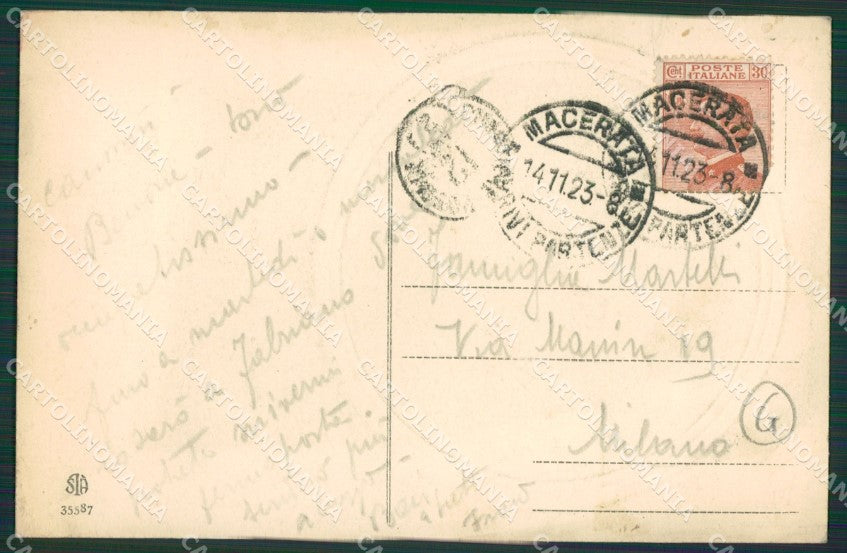 Macerata Città cartolina QK6477 – retro