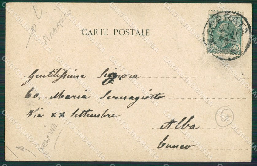 Macerata Città STRAPPINO PIEGHINA cartolina QK6478 – retro
