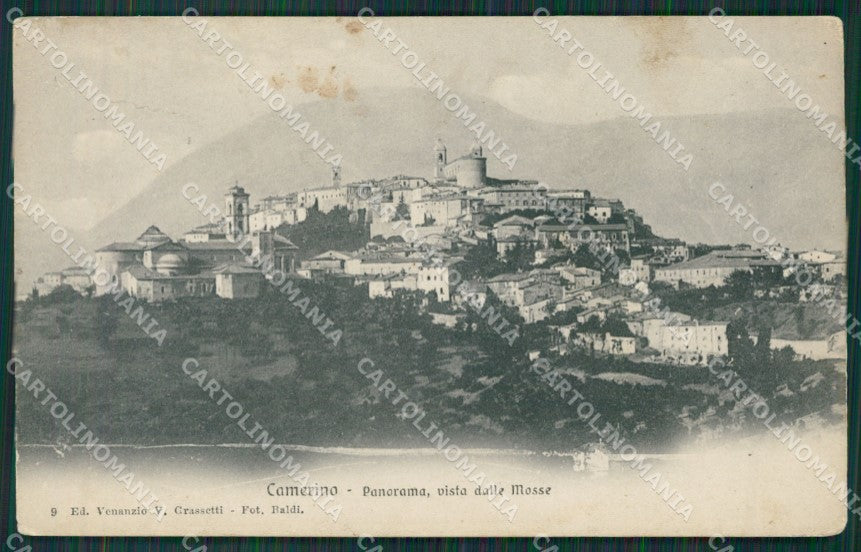 Macerata Camerino cartolina QK6484 – fronte