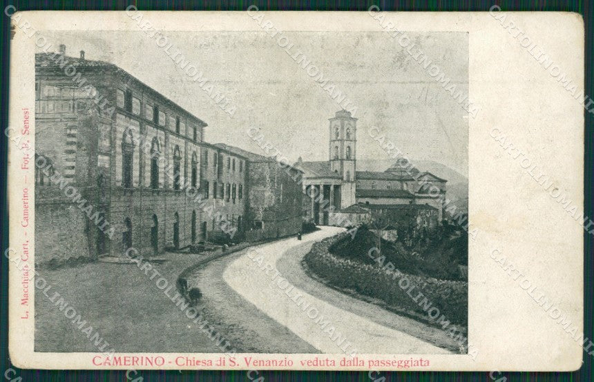 Macerata Camerino cartolina QK6494 – fronte
