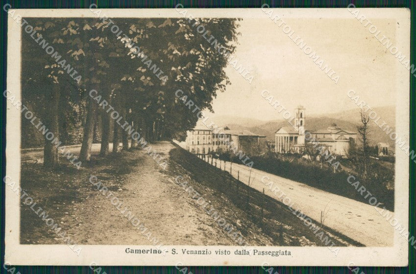 Macerata Camerino cartolina QK6496 – fronte