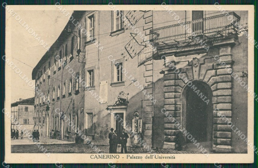 Macerata Camerino cartolina QK6497 – fronte