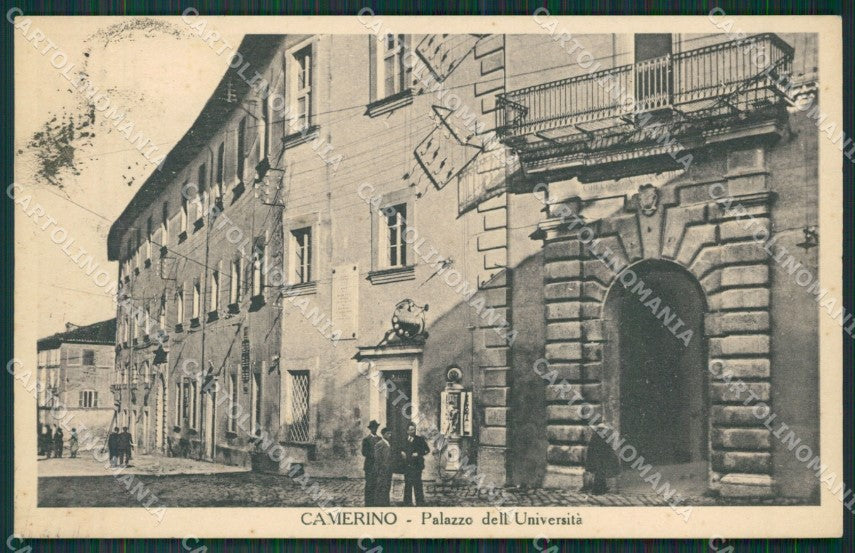 Macerata Camerino cartolina QK6499 – fronte