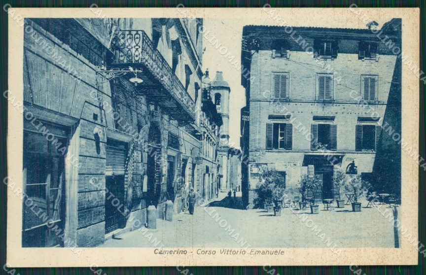 Macerata Camerino cartolina QK6500 – fronte