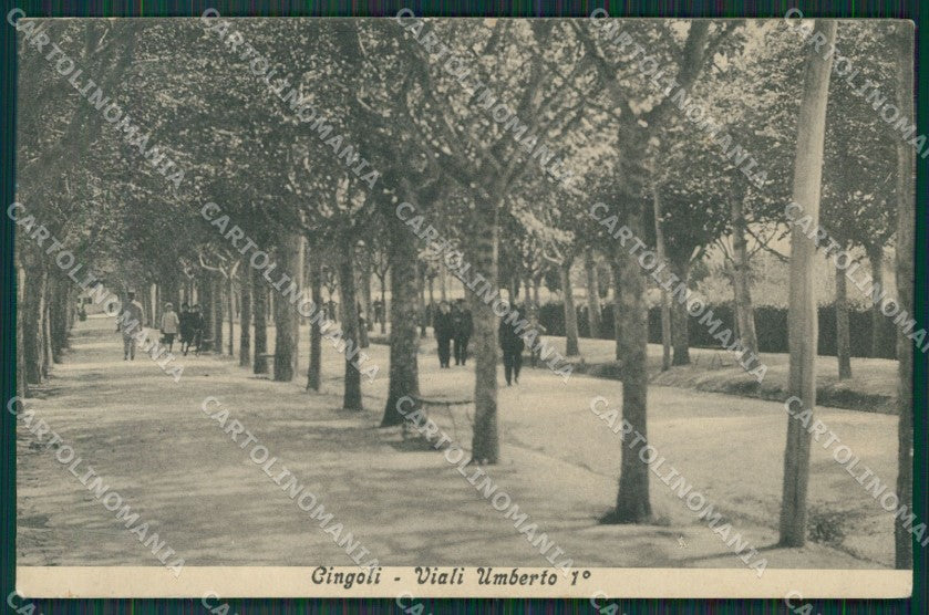Macerata Cingoli cartolina QK6508 – fronte
