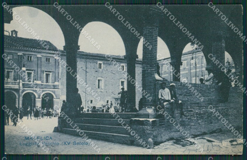 Macerata Matelica cartolina QK6511 – fronte