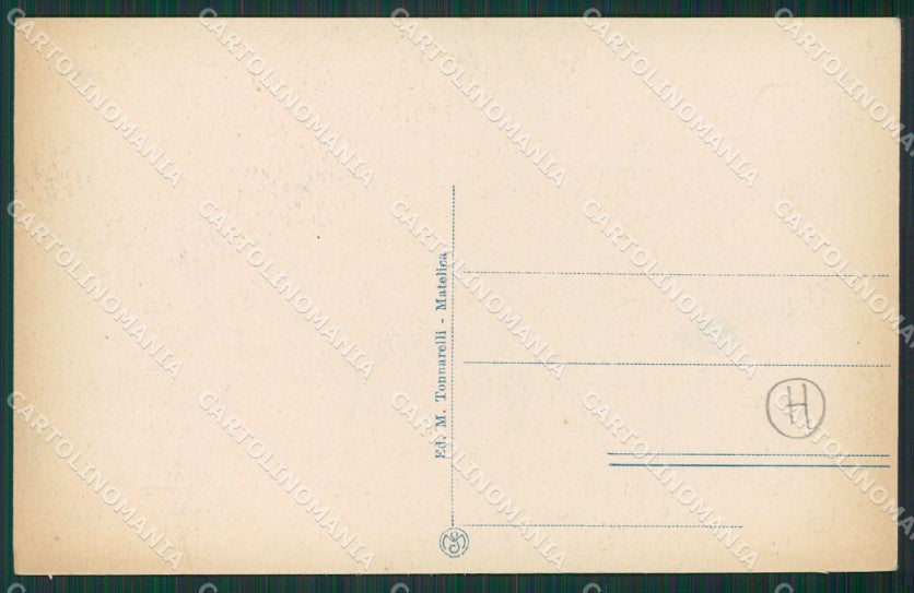 Macerata Matelica cartolina QK6511 – retro