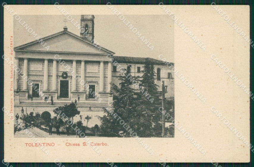 Macerata Tolentino cartolina QK6541 – fronte
