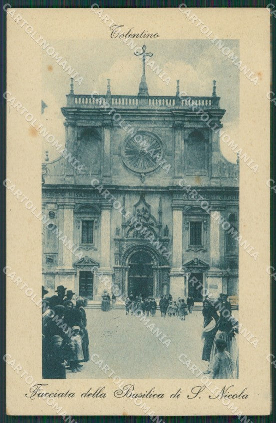 Macerata Tolentino cartolina QK6549 – fronte