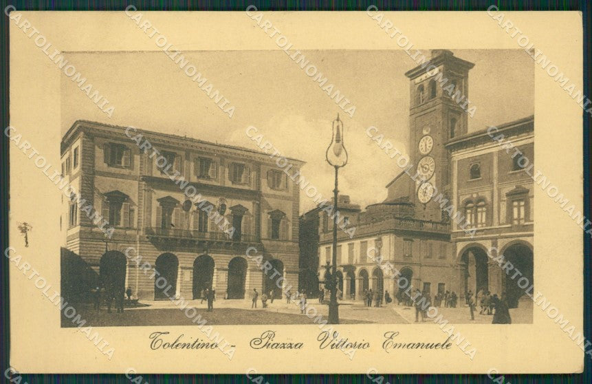 Macerata Tolentino cartolina QK6550 – fronte