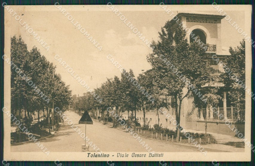 Macerata Tolentino cartolina QK6552 – fronte