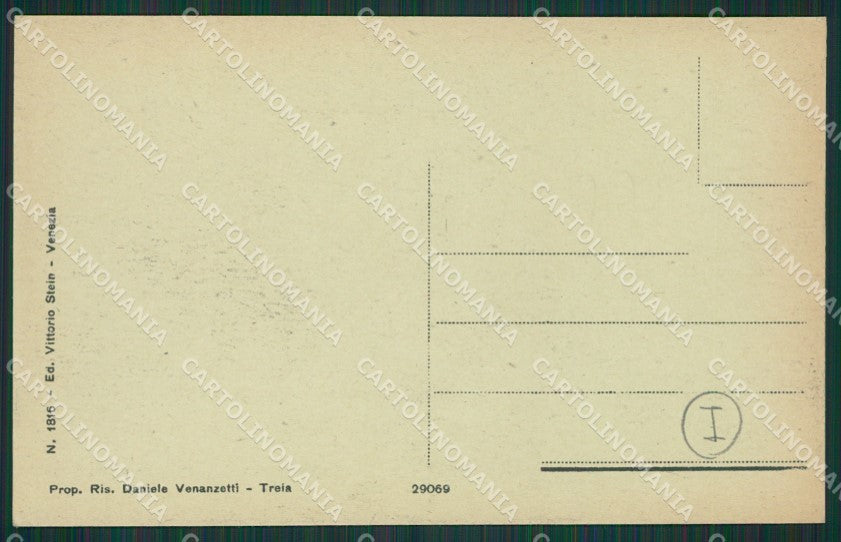 Macerata Treia Porta Palestro Autopostale cartolina QK6557 – retro