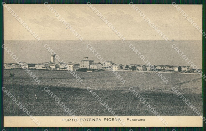 Macerata Porto Potenza Picena cartolina QK6559 – fronte