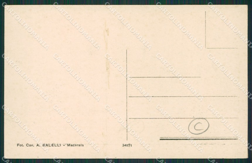 Macerata Apiro cartolina QK6562 – retro