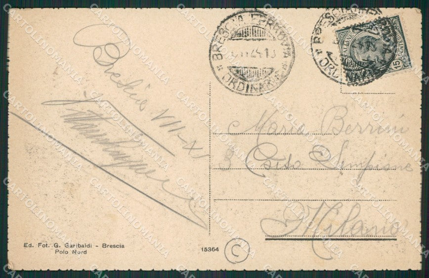 Brescia Città cartolina QK6586 – retro