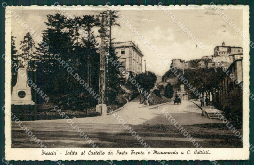 Brescia Città PIEGA cartolina QK6596 – fronte