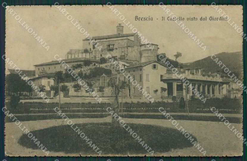 Brescia Città PIEGHINE cartolina QK6599 – fronte