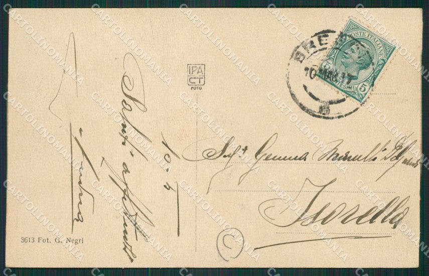 Brescia Città Garibaldi cartolina QK6613 – retro
