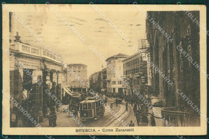 Brescia Città Tram cartolina QK6630 – fronte