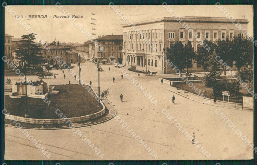 Brescia Città PIEGHINE cartolina QK6636 – fronte