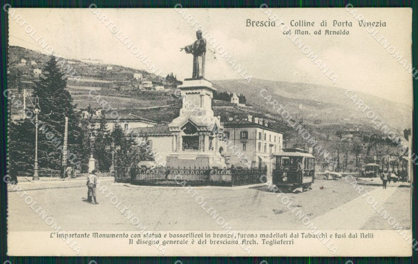Brescia Città Tram cartolina QK6645 – fronte