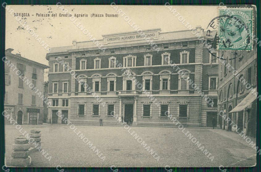 Brescia Città PIEGA cartolina QK6651 – fronte