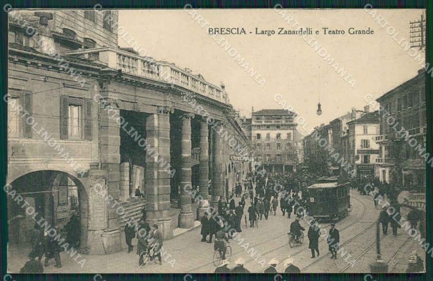 Brescia Città Tram cartolina QK6657 – fronte