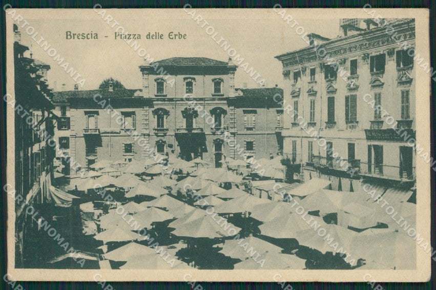 Brescia Città Mercato cartolina QK6658 – fronte