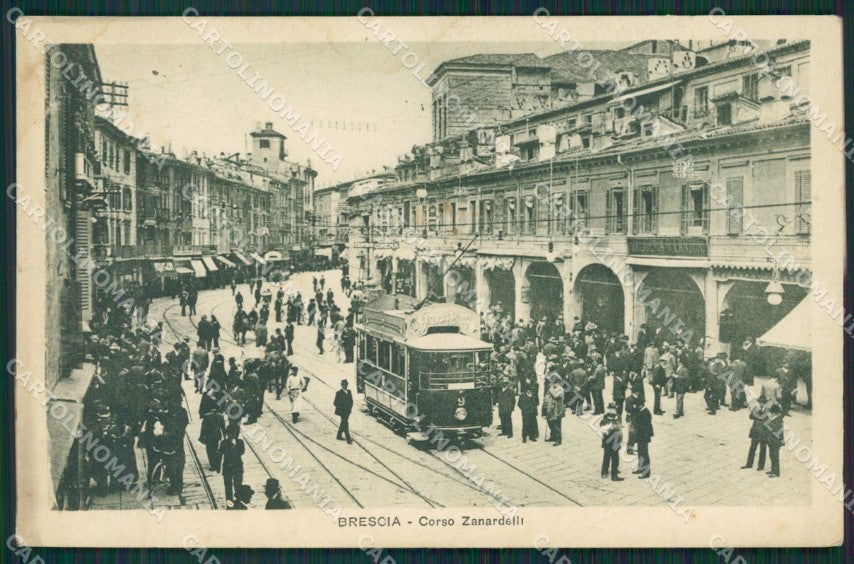 Brescia Città Tram cartolina QK6661 – fronte