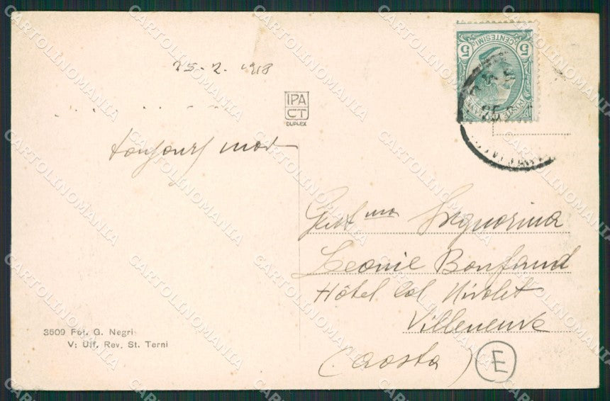 Brescia Città Tram cartolina QK6666 – retro