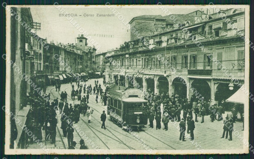 Brescia Città Tram SCOLLATA cartolina QK6667 – fronte