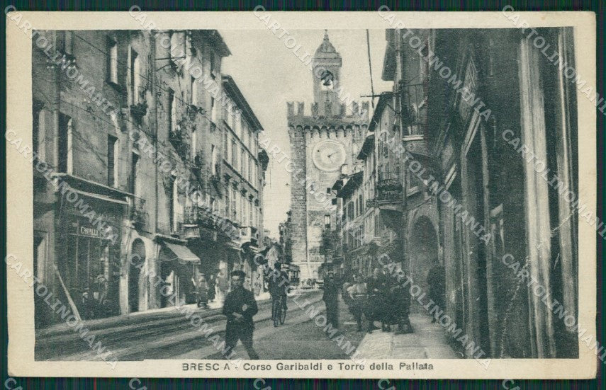 Brescia Città PIEGHE cartolina QK6671 – fronte