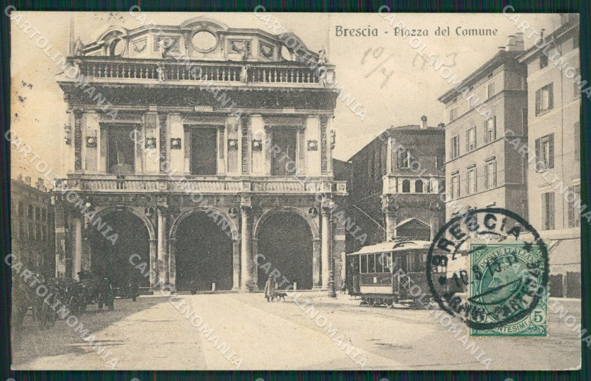 Brescia Città Tram cartolina QK6679 – fronte