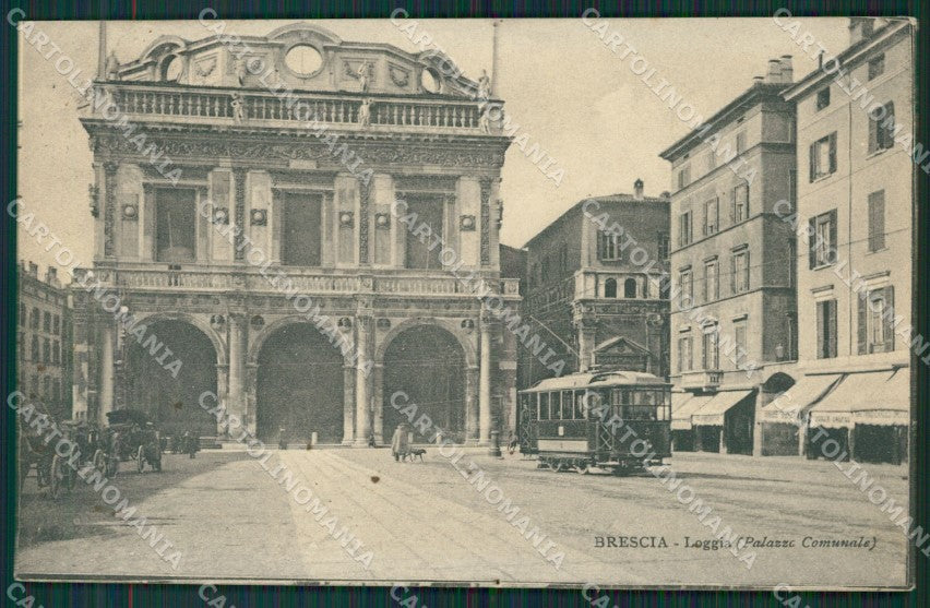 Brescia Città Tram cartolina QK6681 – fronte