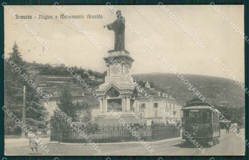 Brescia Città Tram cartolina QK6682 – fronte