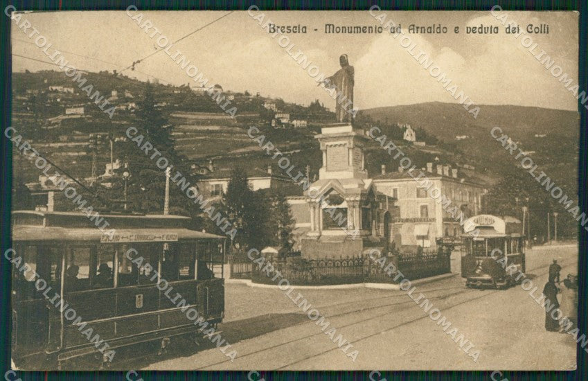 Brescia Città Tram cartolina QK6685 – fronte