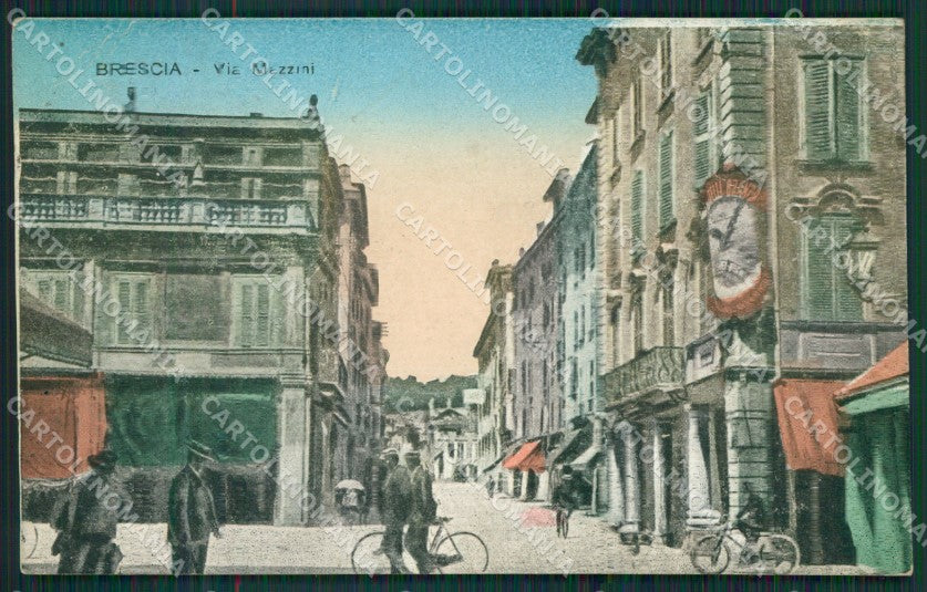 Brescia Città PIEGHE cartolina QK6688 – fronte
