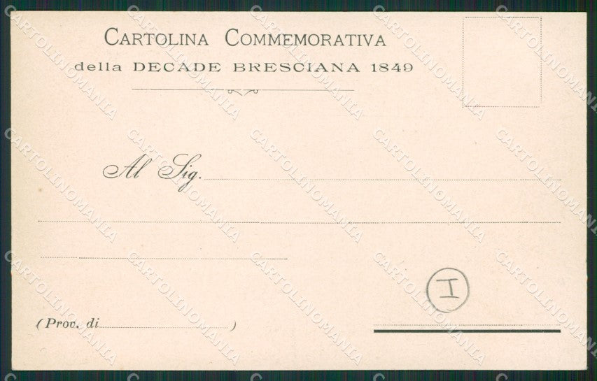 Brescia Città cartolina QK6705 – retro