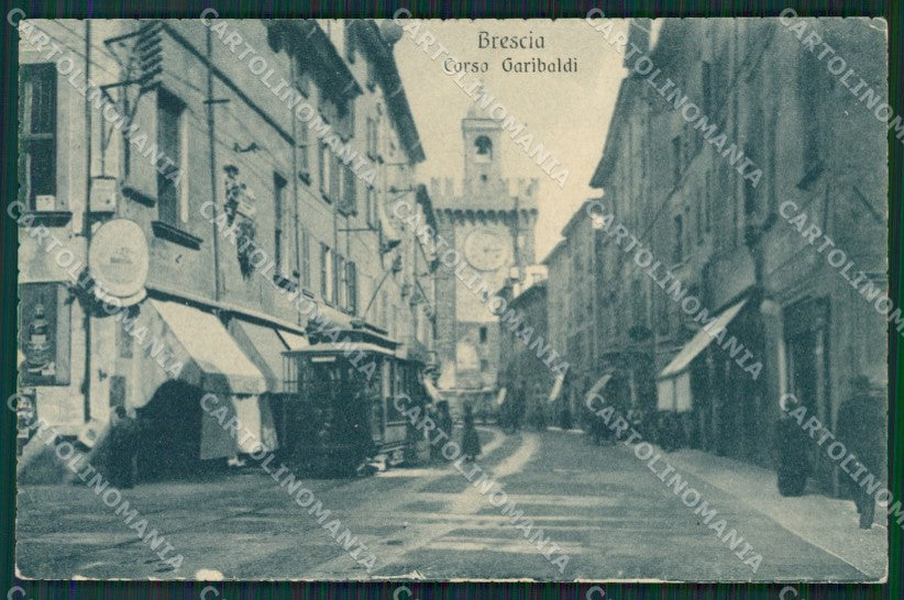 Brescia Città Tram cartolina QK6713 – fronte