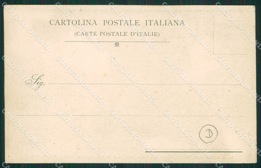 Brescia Militari Fanteria cartolina QK6734 – retro